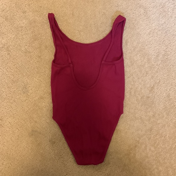 Red bodysuit - Picture 2 of 2